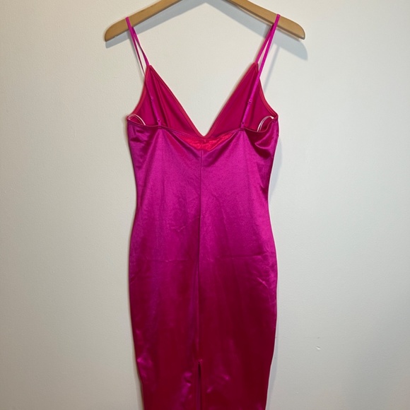 Enstyle fushia, sheath midi dress, size large - Picture 2 of 5